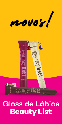 Novos Gloss On my List da marca Beauty List